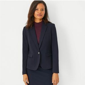 ANN TAYLOR NAVY BLAZER